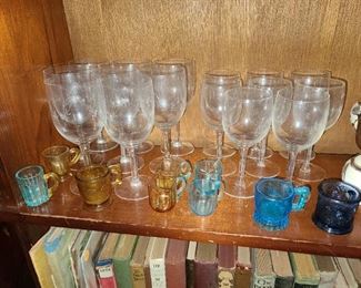 Assorted Crystal & Glassware