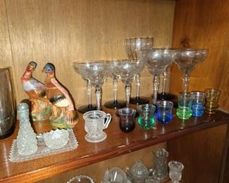 Assorted Crystal & Glassware