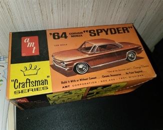 Vintage AMT "Craftsman Series" 64 Spyder Model Car