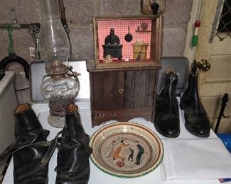 Antique Leather Boots