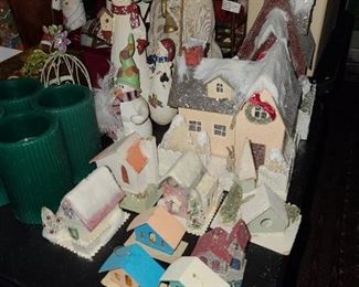 Christmas Village Houses