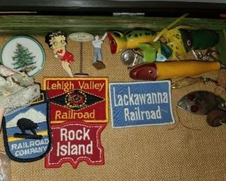 Train Patches & Fishing Lures