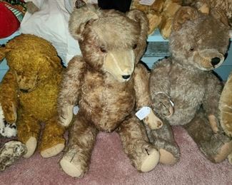 Assorted Bears (Antique, Handmade, Artist Signed, Etc.)