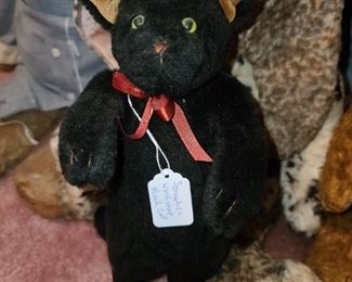 Sennebec Workshop Jointed Black Cat