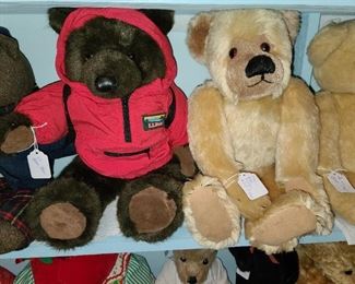 LL Bean Bear & Pearl Bear Design Bear