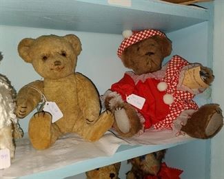 Steiff Cramer Bear & Doris King Bear