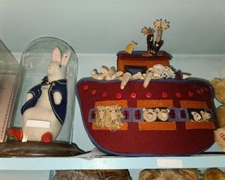 Steiff Peter Hasse & Felt Noah's Ark Boat