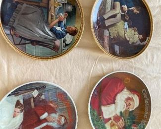 45 Norman Rockwell plates