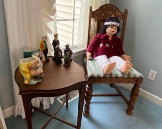 Imperial Furniture Co Side Table, Antique Dining Chair goes with Dining Table