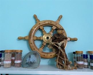 Nautical Décor, Various Sands in Bottles