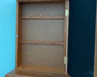 Wall Cabinet with Interior Hooks