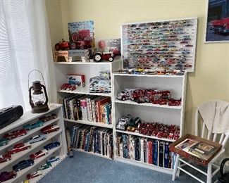 More Model Cars and Tractors, Lots of Books