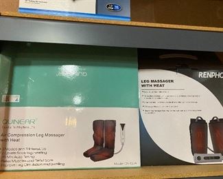 Quinear Air Compression Leg Massager with heat, Renpho Leg Massager with Heat
