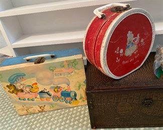 Vintage Trunks and Boxes