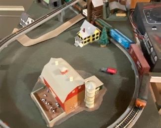 Also “N scale” Woking Train sets w/display. Will be sold as BID items. Highest Bid winners will be called noon on Friday.