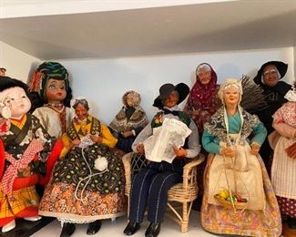 So many different varieties of dolls to choose from!