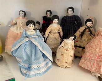 Antique Minerva Dolls