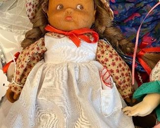 Award Winning Bob Beckett Wooden Doll