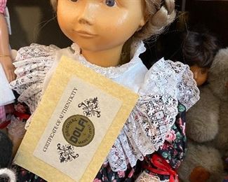 Dolfi Limited Edition Wooden Doll