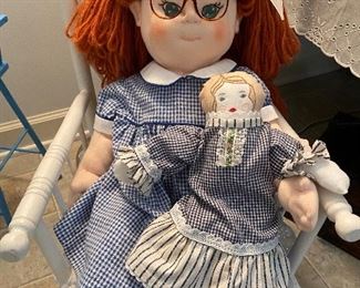 Cloth Doll Pair