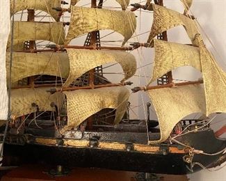 "Fragata Espanola" Ano 1780, Wooden Boat Model