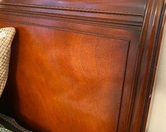 Close Up of the Twin Bed Headboard