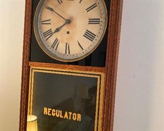 Close Up of the Regulator Clock