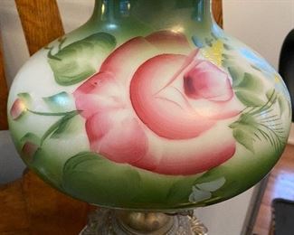 Close up of the Painted Lamp Shade
