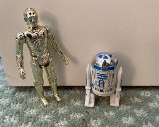 1977 C-3PO and R2-D2 in Excellent Condition