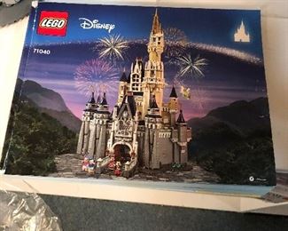 LEGO #71040 The Disney Castle - has been taken apart and sealed in the box. The following photos show it in a completed state.