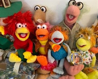 Fraggle Rock Plush Characters