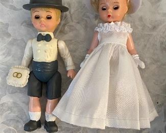 Vintage Madame Alexander Ring Bearer and Flower Girl
