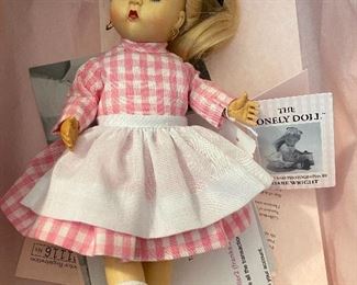 Only the Lonely - Madame Alexander Wendykin Wood Jointed dolls