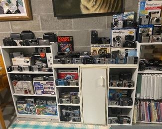 Collection of early digital camera