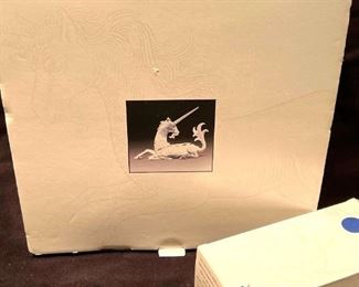 1996 SWAROVSKI Crystal THE UNICORN Annual Edition Fabulous Creatures