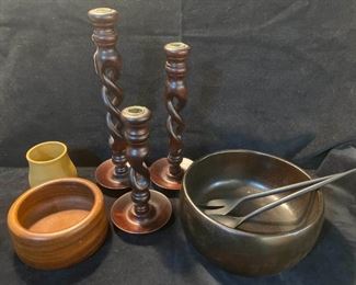 159 Barley Twist Style Candlesticks