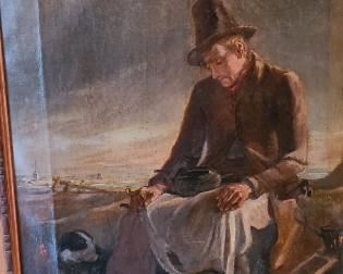 Antique Oil on Canvas