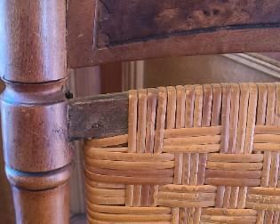 Very nice rocker with burled wood