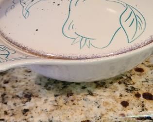 Mid Century Covered Dish 