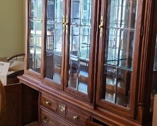 Oak China Hutch
