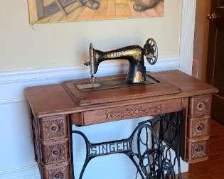 Push Peddle Sewing Machine