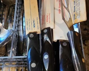 Several Cutco Knives