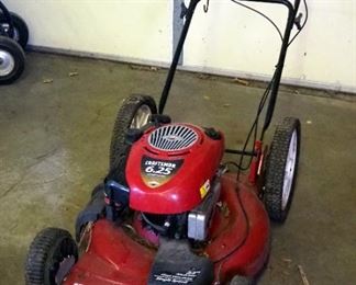 Craftsman Gas Powered Self Propelled Push Mower, Model 917.379100, 6.25 HP Briggs And Stratton Motor, 22" Mulcher Deck