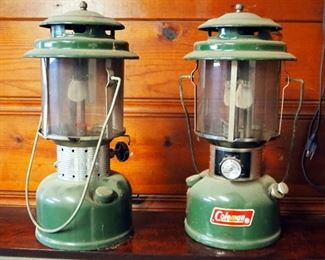 Coleman Kerosene Lanterns, Qty 2