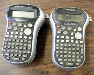 Dymo Battery Powered Label Makers, Qty 2