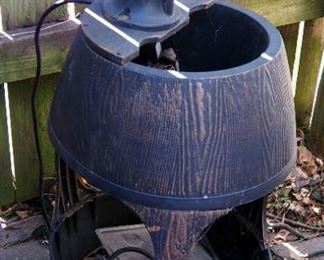 Water Fountain Barrel Design With Assorted Pumps