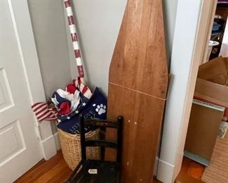 Old Wood Ironing Board