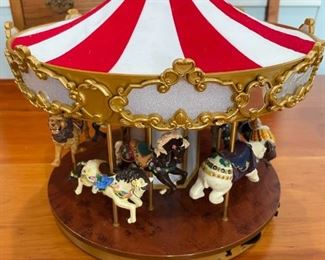 Mr.  Christmas Marquee Deluxe Carousel 