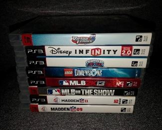 various PS3 PlayStation 3 games