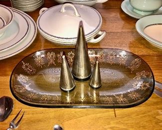 MCM Stainless Gense salt, pepper, & sugar shakers by Pierre Forssell, Sweden